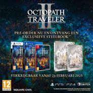 <p>Pre-order nu en ontvang bij release een Octopath Traveler II Steelbook!</p> <p>Pre-order nu en ontvang bij release een Octopath Traveler II Steelbook!</p>